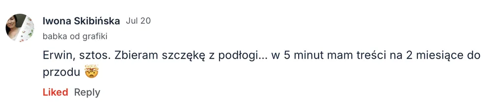 Opinia: Iwona Skibińska o MOCNO Clubie
