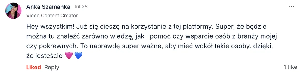 Opinia: Wioleta Kępska o MOCNO Clubie