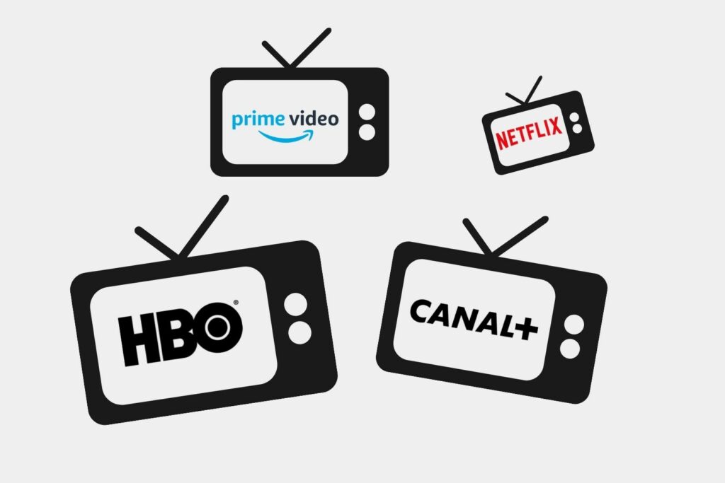 aplikacje streamingowe ilustracja