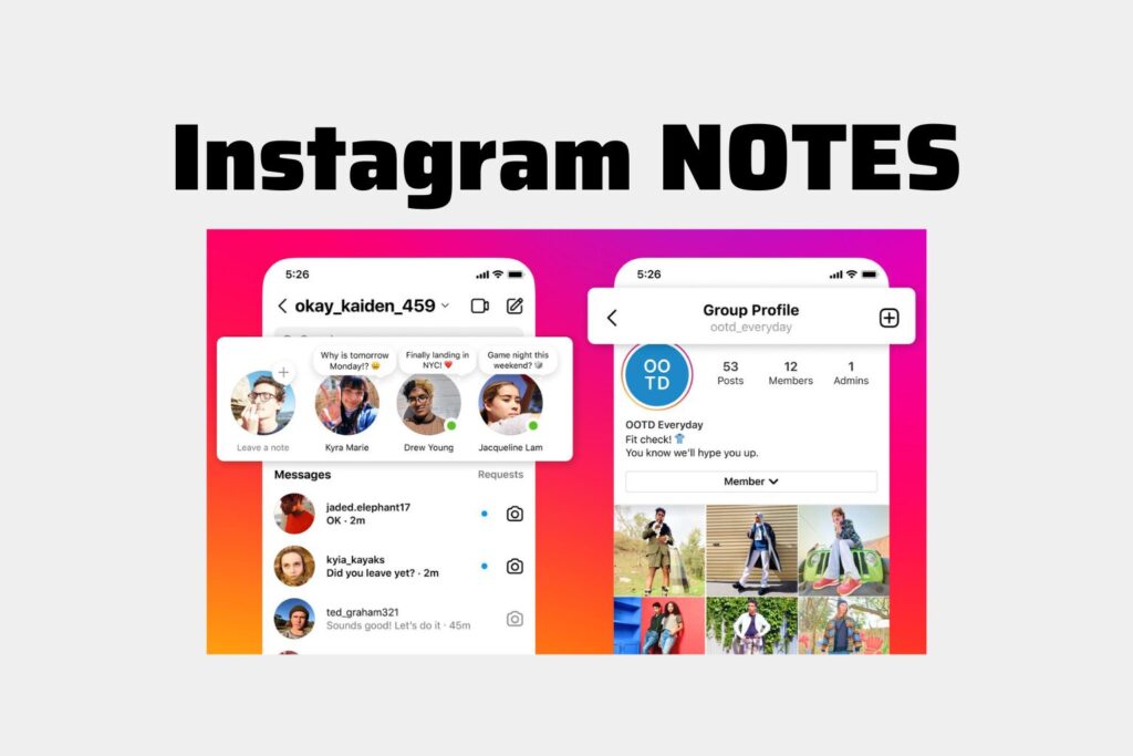 Instagram Notes – jak z tego korzystać?