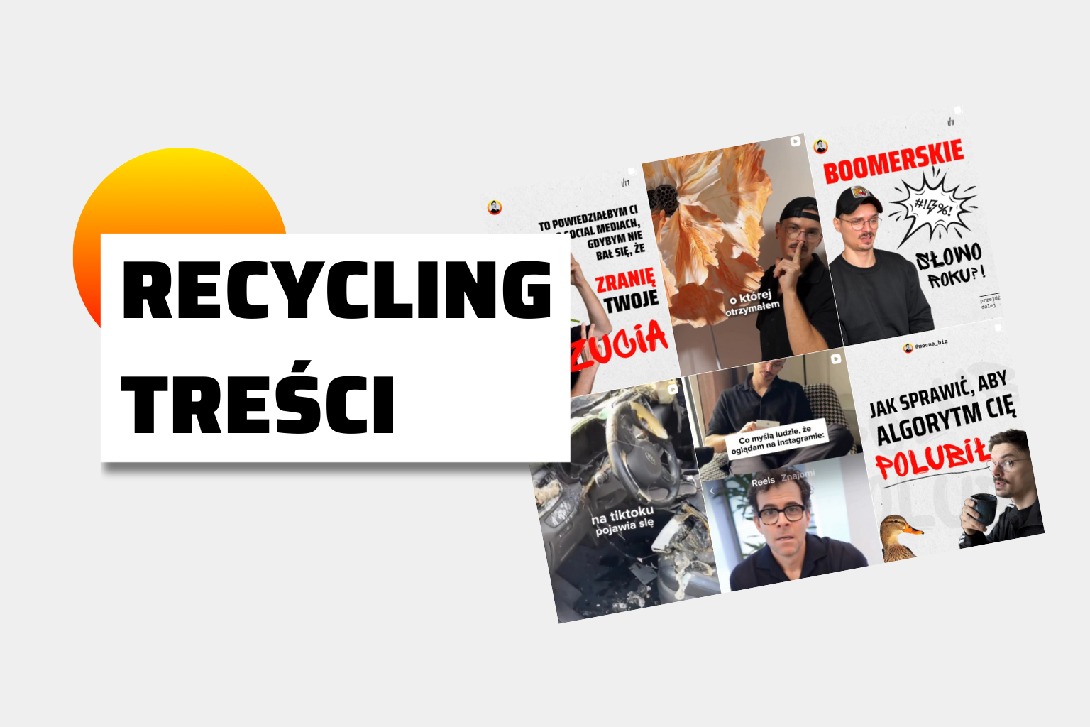 Recycling treści o co chodzi